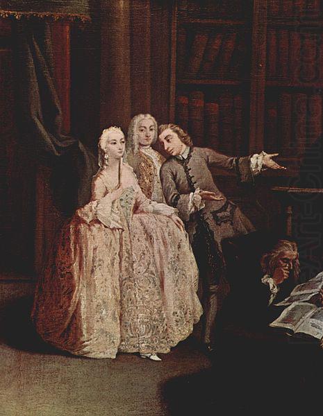 Besuch in der Bibliothek, Pietro Longhi